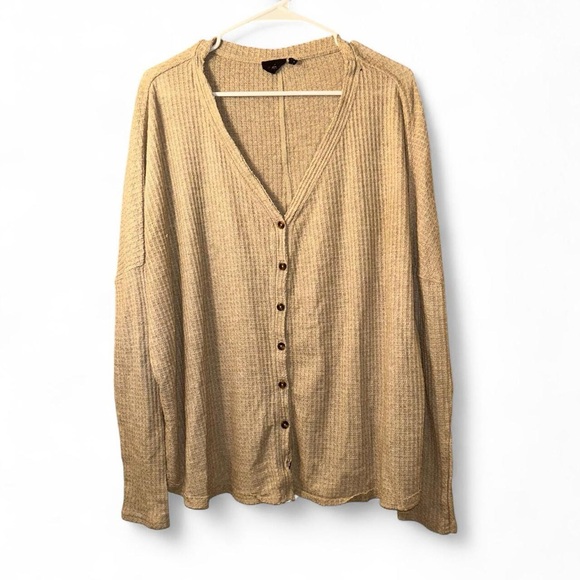 Urban Outfitters Sweaters - Urban Outfitters Tan Cardigan Sweater